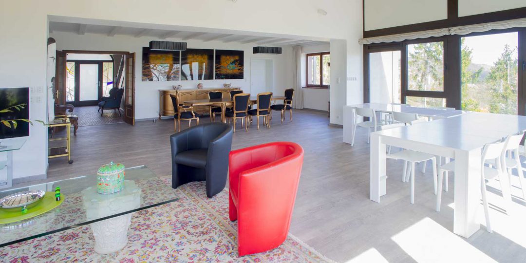 Gîte meublé, location pour séjour en famille, entre amis et séminaires à Wangen en Alsace - salon4